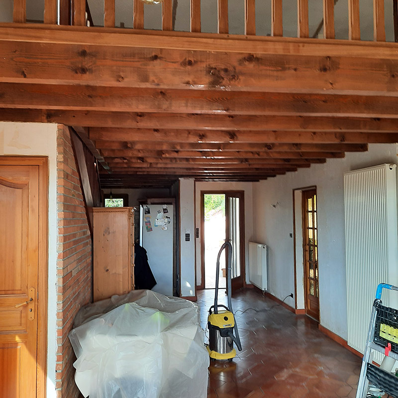 Travaux revêtement de sol